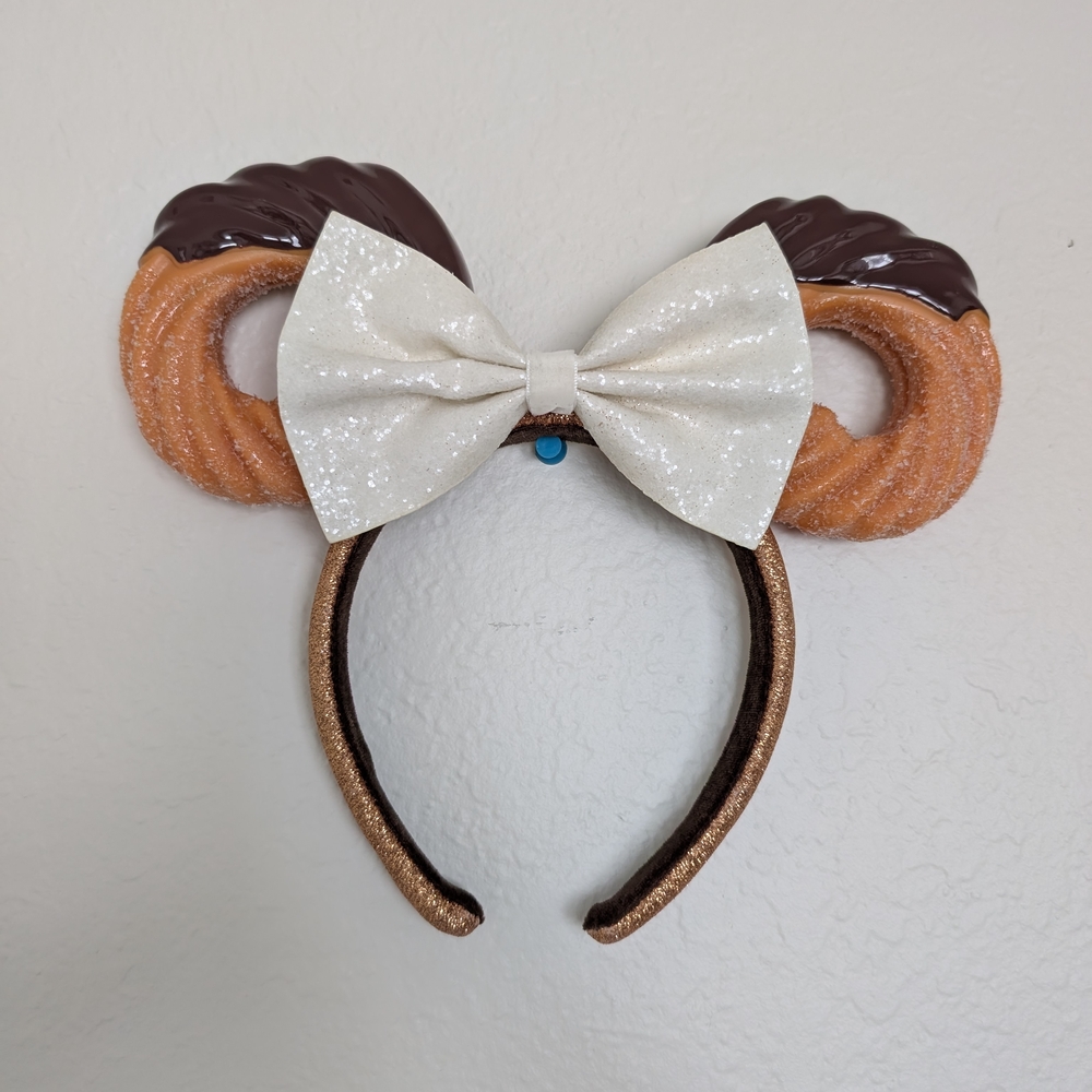 Churro Ears Headband with Bow